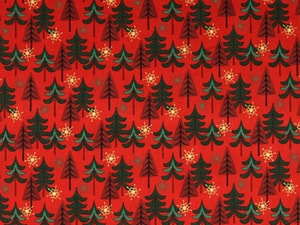 Weihnachtsdruck rot-grün