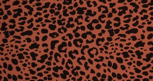 Leopardenmuster Terracotta
